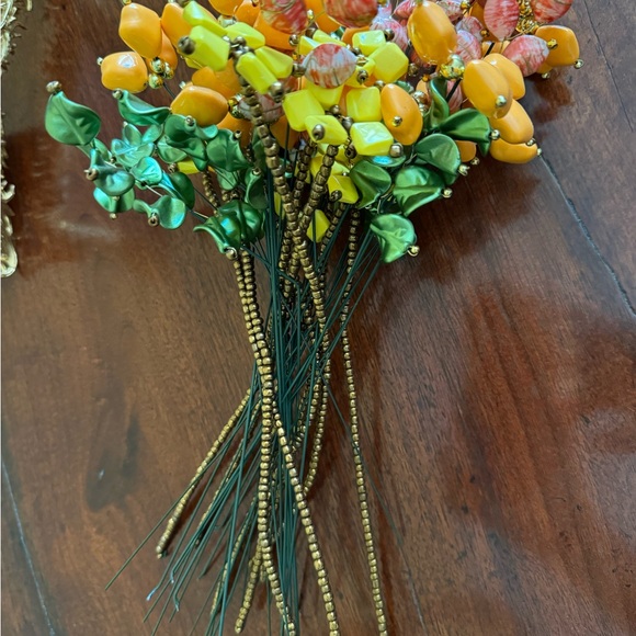 Artificial Handmade beaded flower stems for Decor - Picture 7 of 7